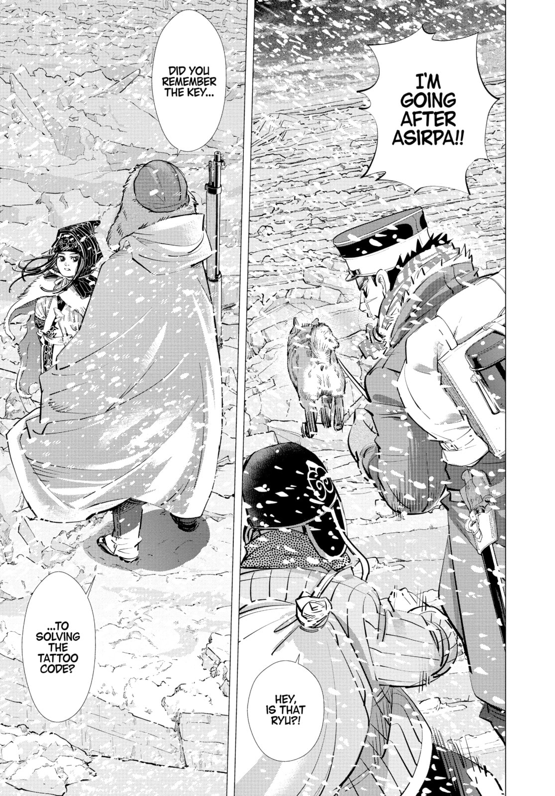 Golden Kamuy chapter 185, page 3