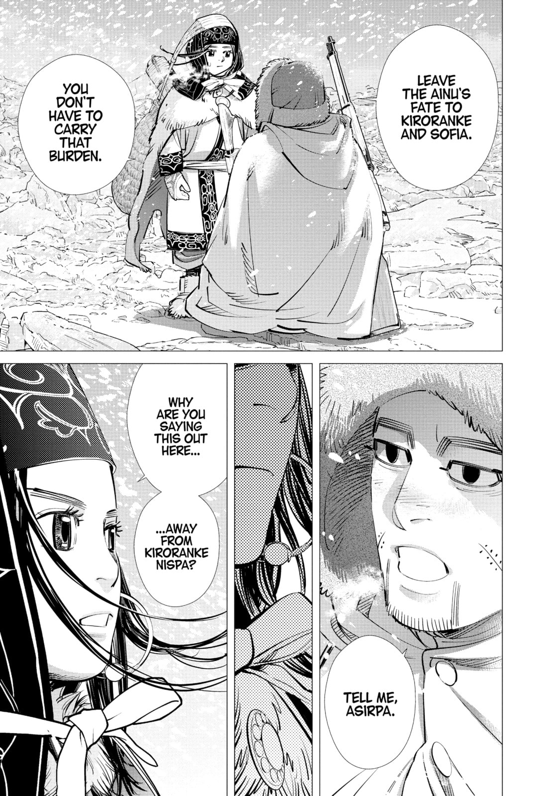 Golden Kamuy chapter 185, page 13