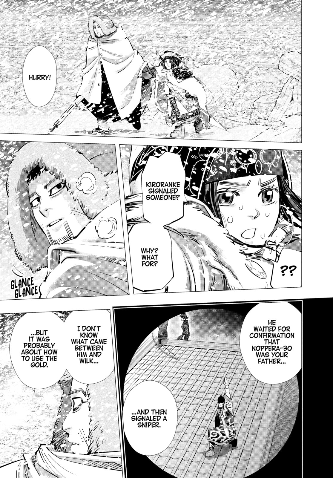 Golden Kamuy chapter 186, page 9