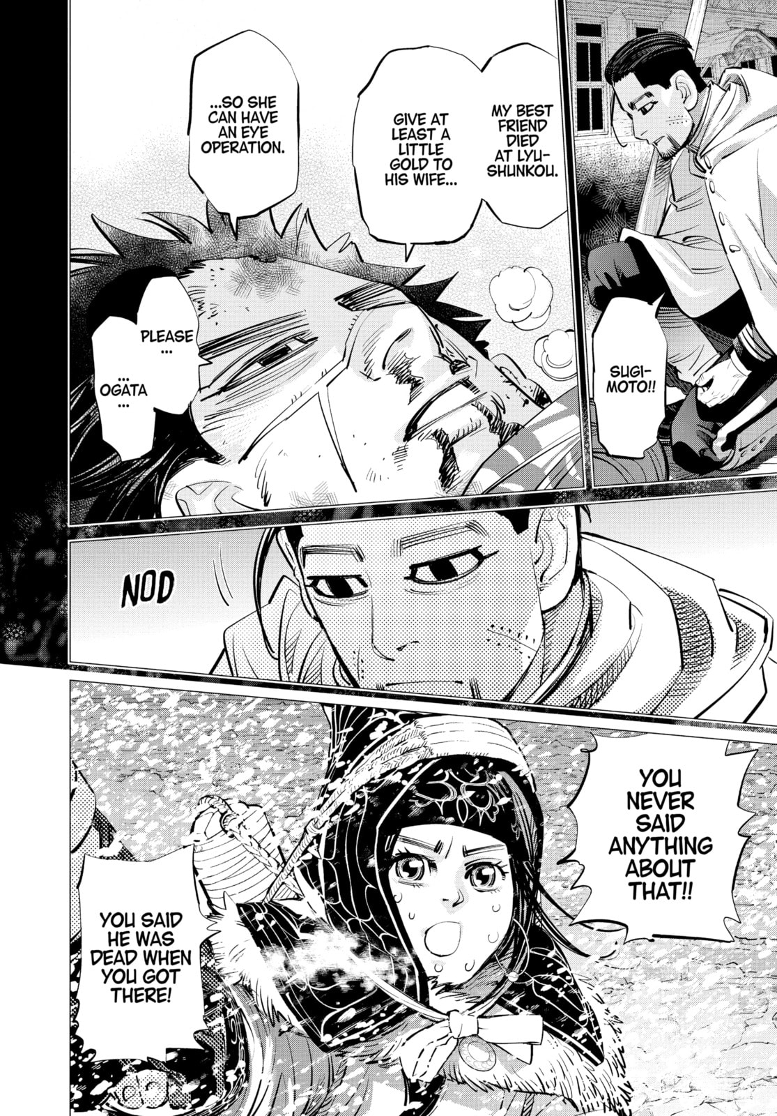 Golden Kamuy chapter 187, page 4