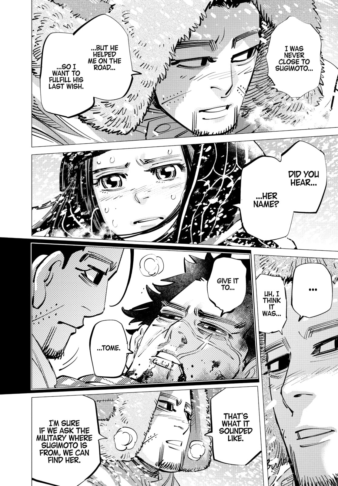 Golden Kamuy chapter 187, page 6