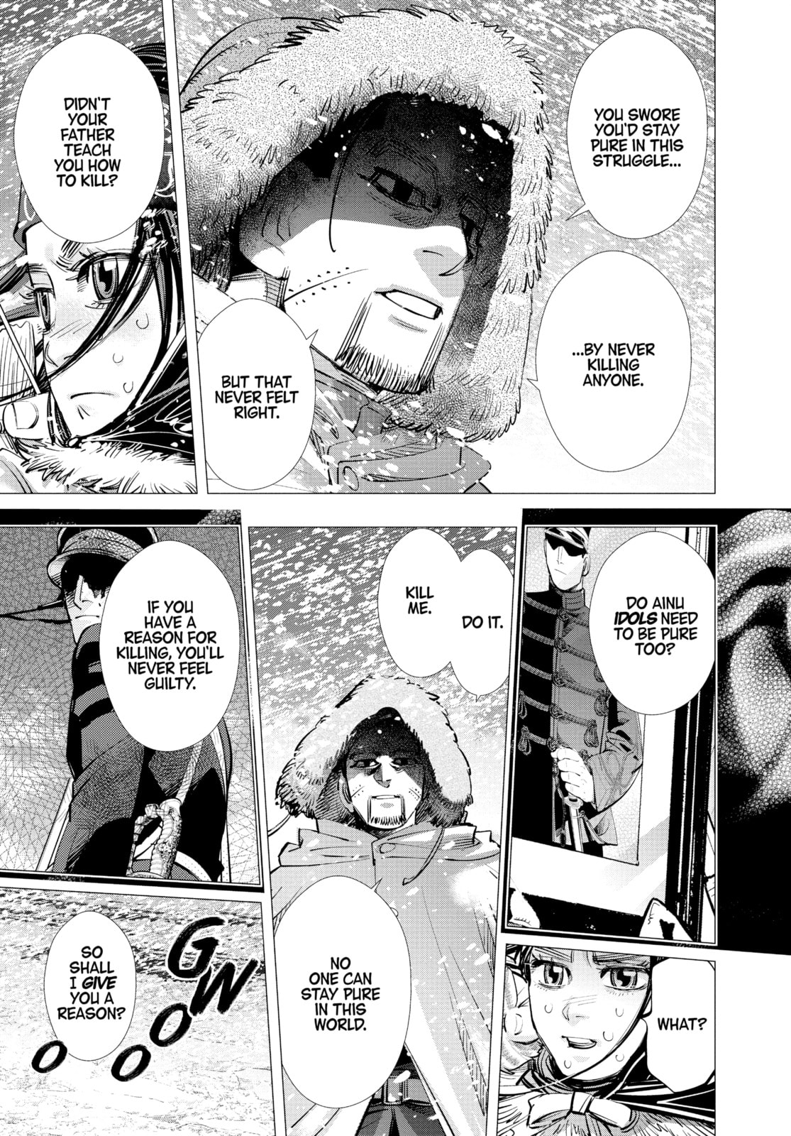 Golden Kamuy chapter 187, page 15
