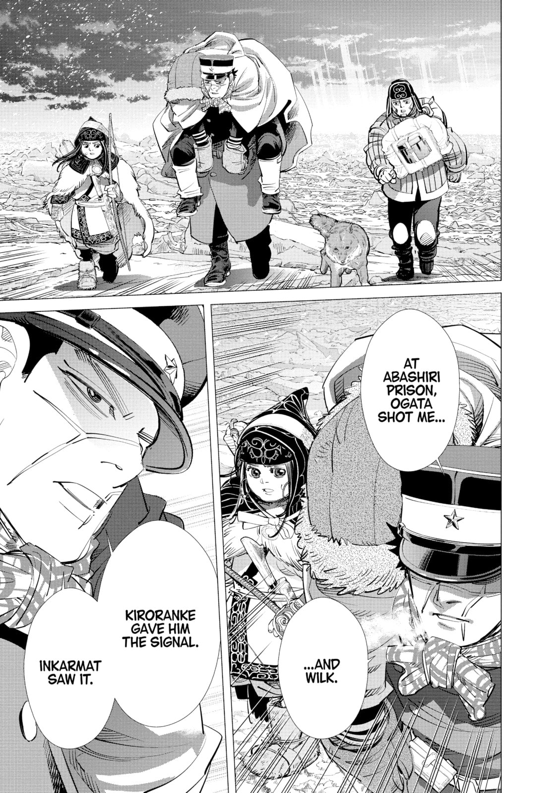 Golden Kamuy chapter 189, page 19