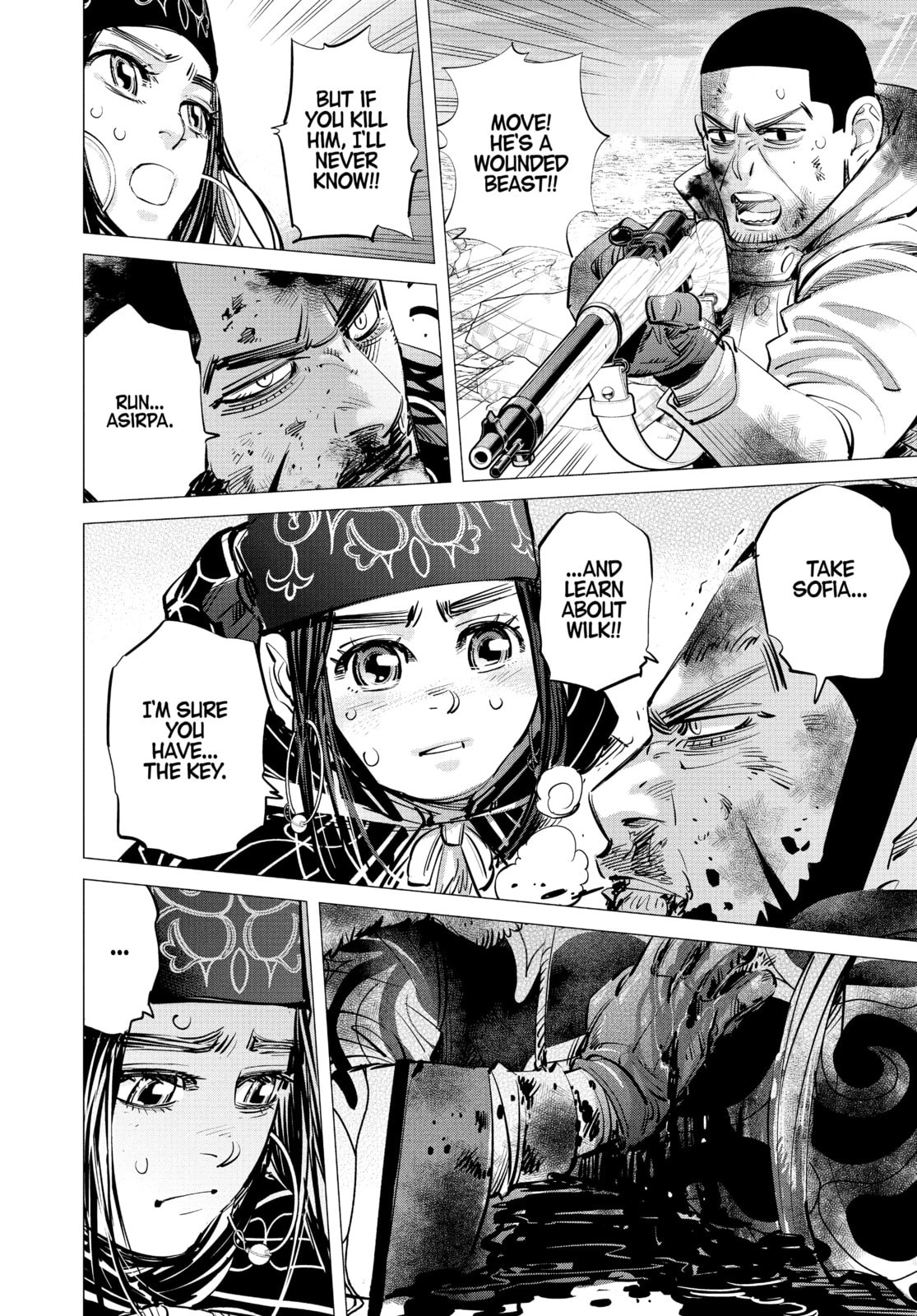 Golden Kamuy chapter 190, page 10