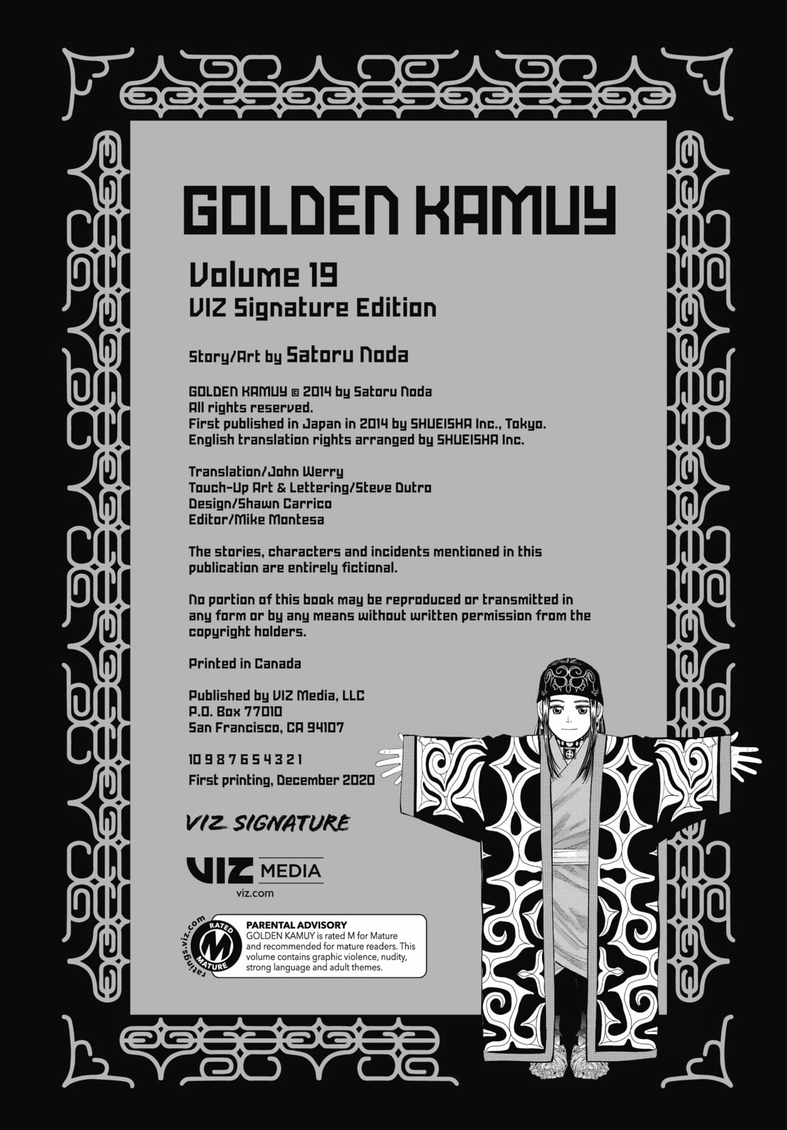 Golden Kamuy chapter 190, page 27