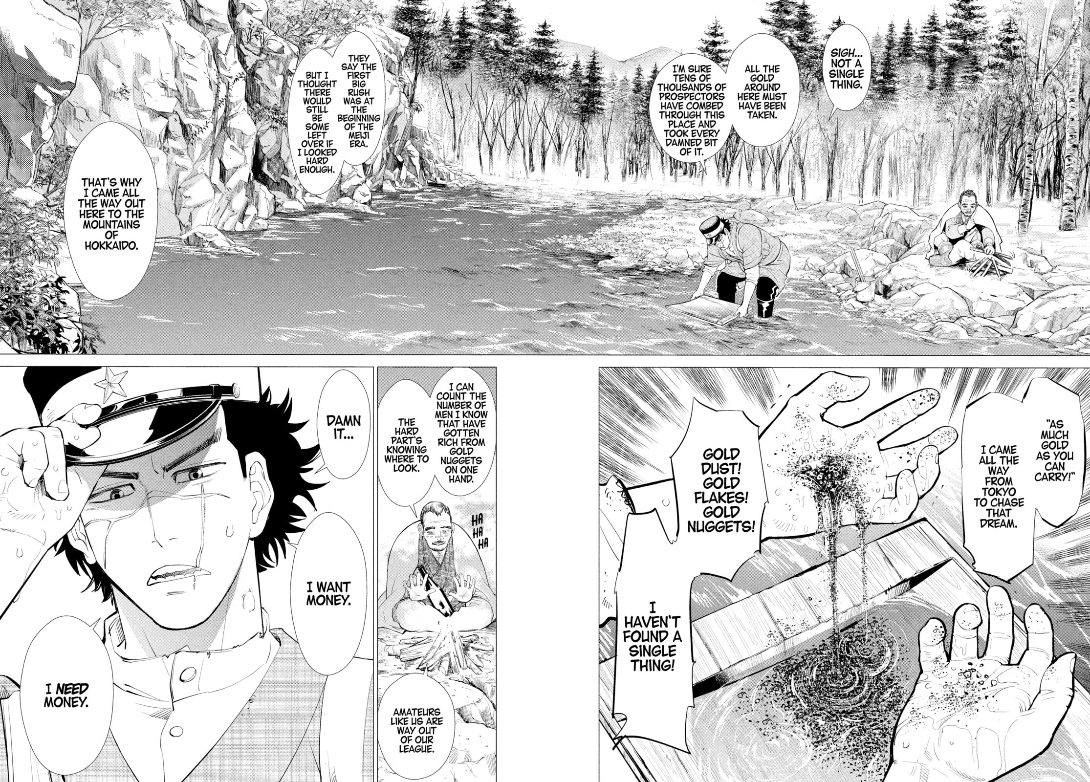 Golden Kamuy chapter 1, page 10