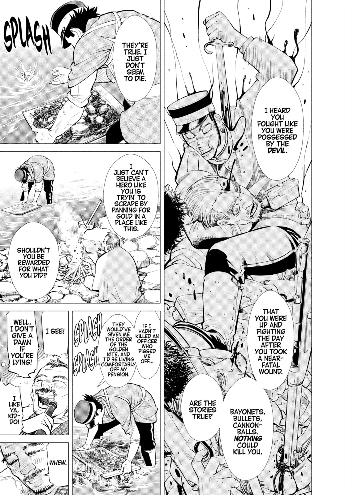 Golden Kamuy chapter 1, page 12