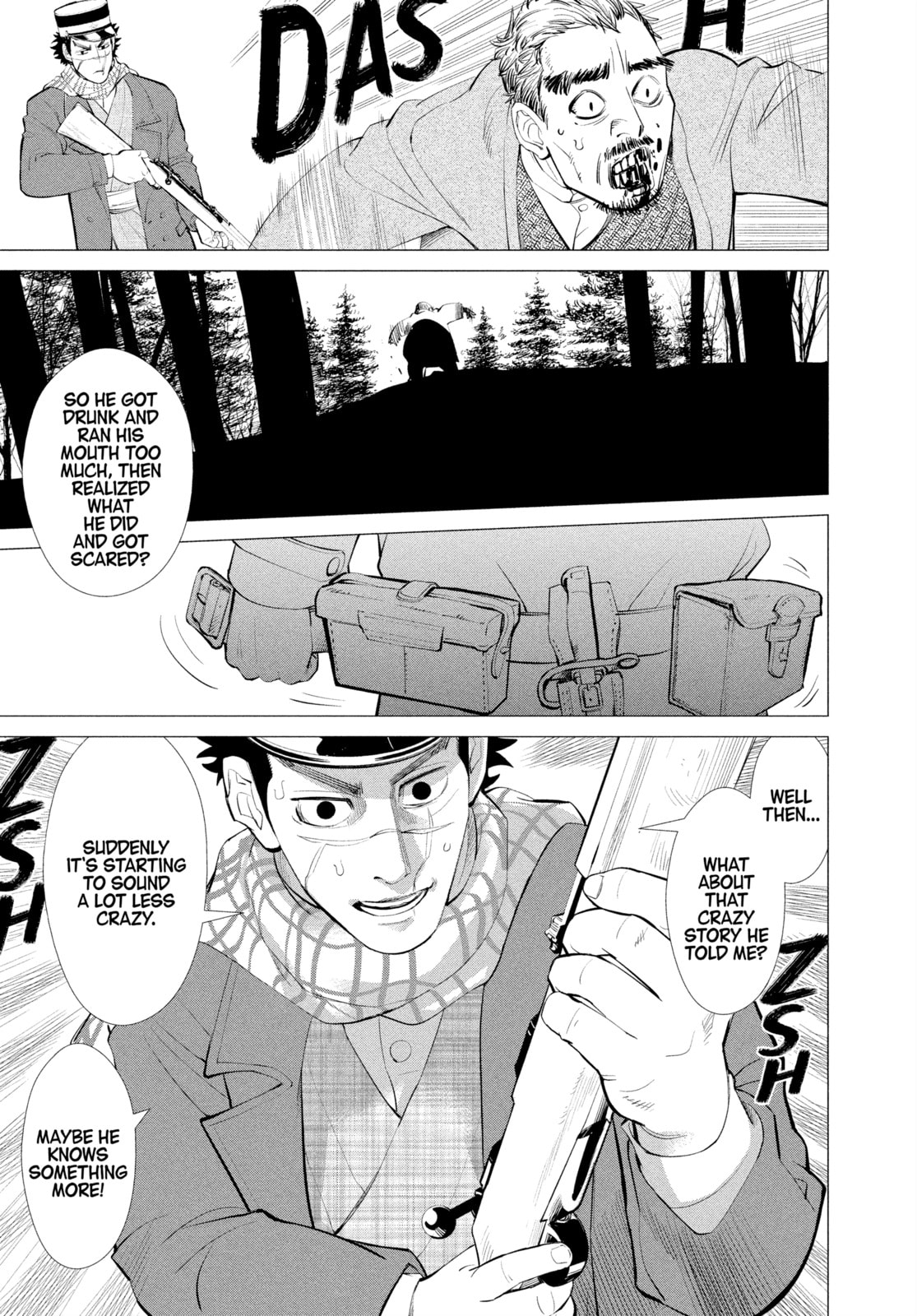 Golden Kamuy chapter 1, page 28