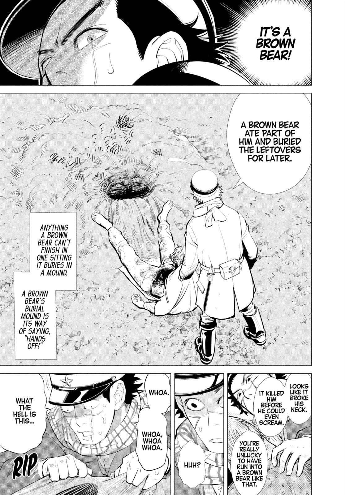 Golden Kamuy chapter 1, page 32