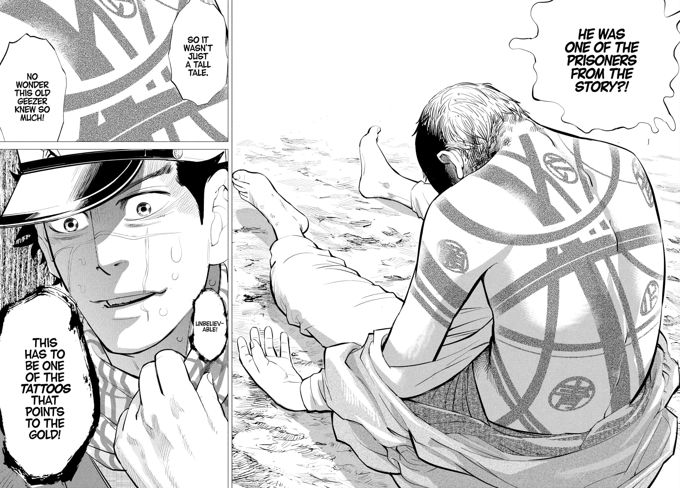 Golden Kamuy chapter 1, page 33