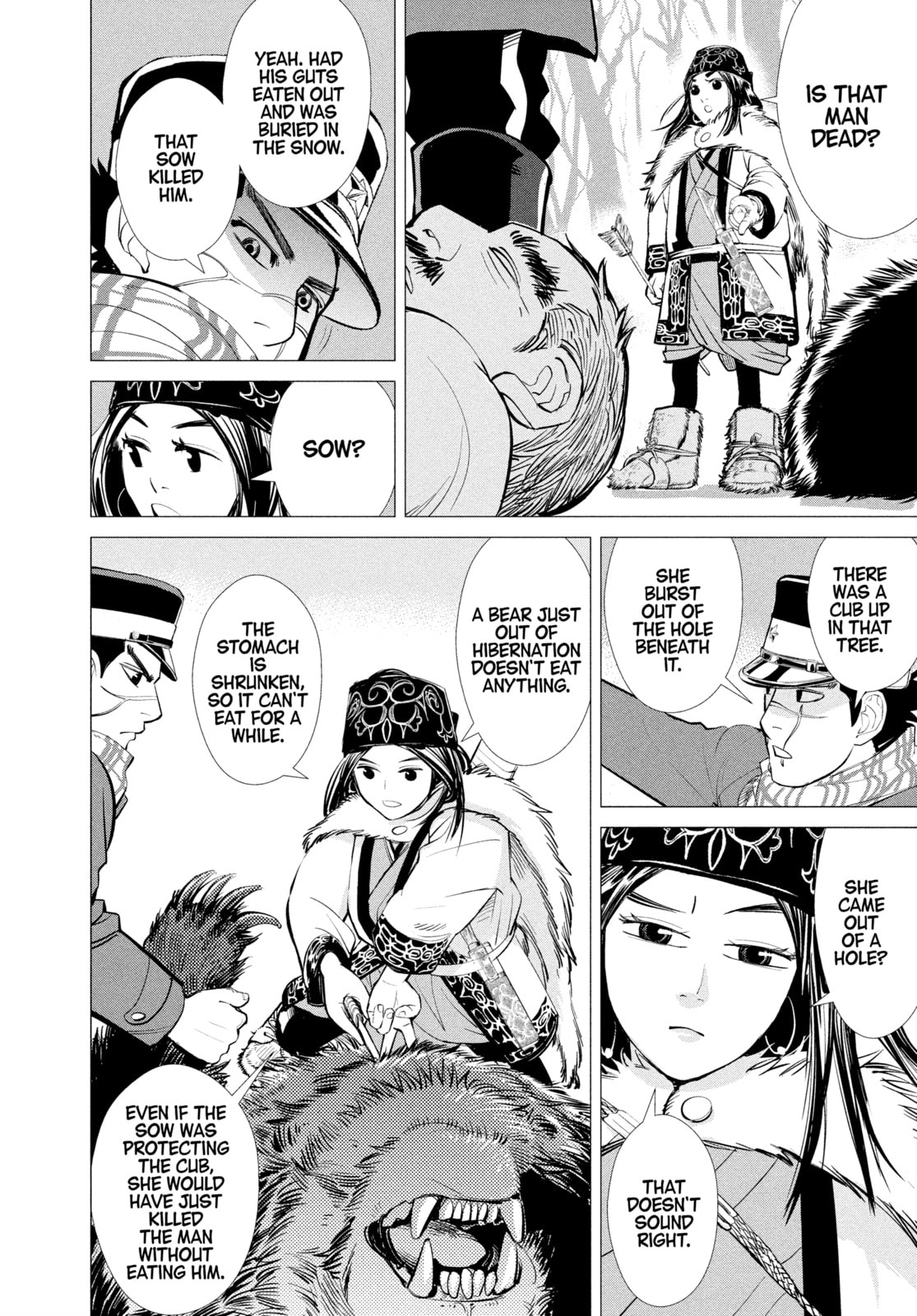 Golden Kamuy chapter 1, page 42