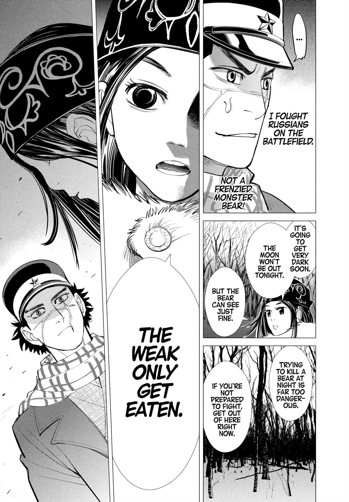 Golden Kamuy chapter 1, page 45