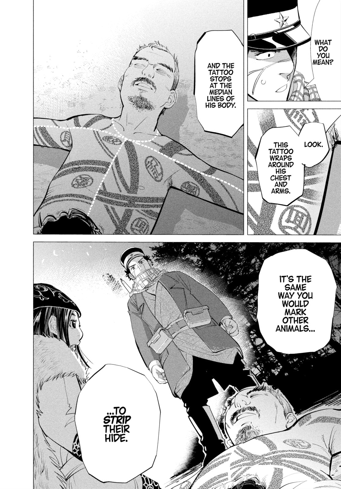 Golden Kamuy chapter 1, page 52