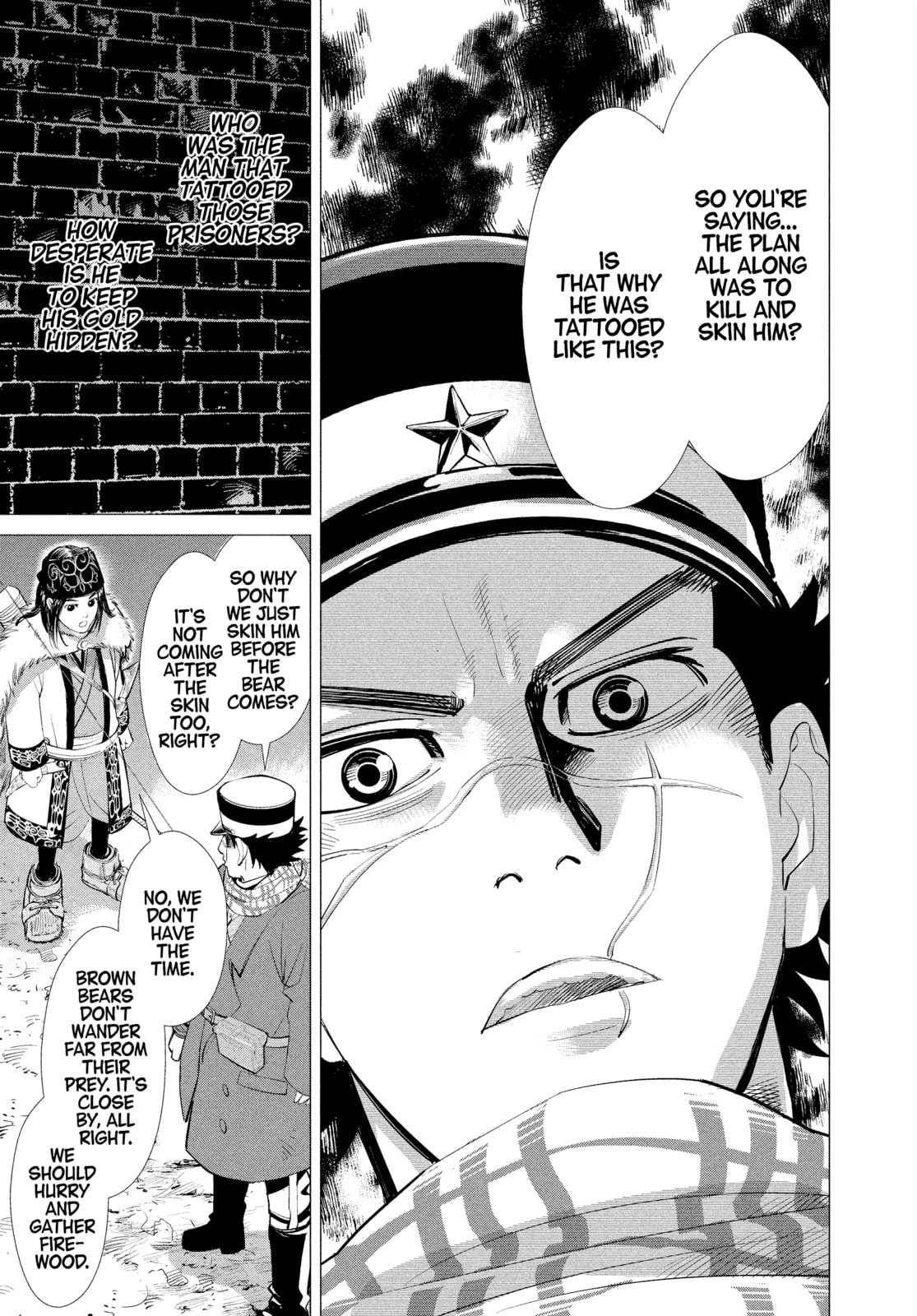 Golden Kamuy chapter 1, page 53
