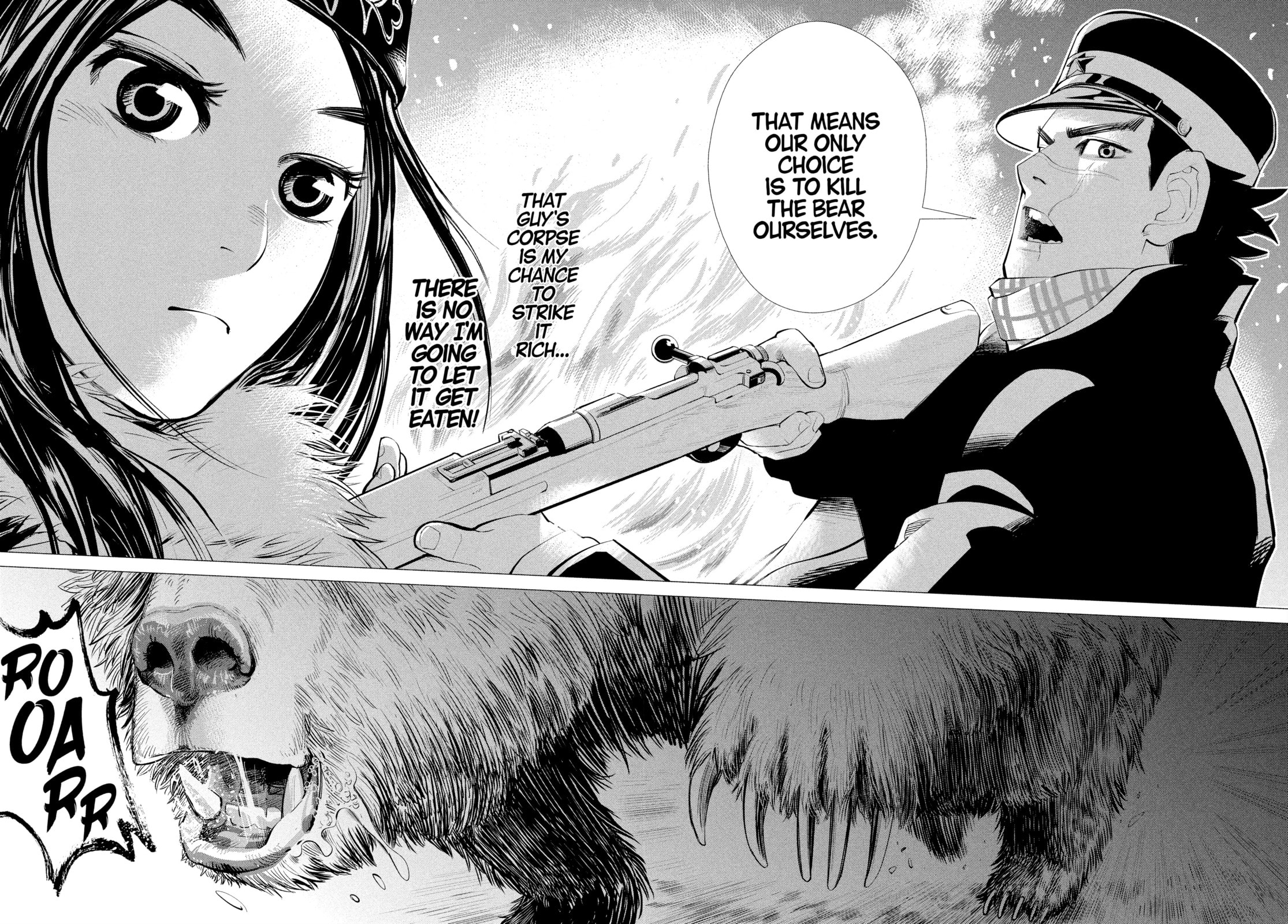 Golden Kamuy chapter 1, page 54