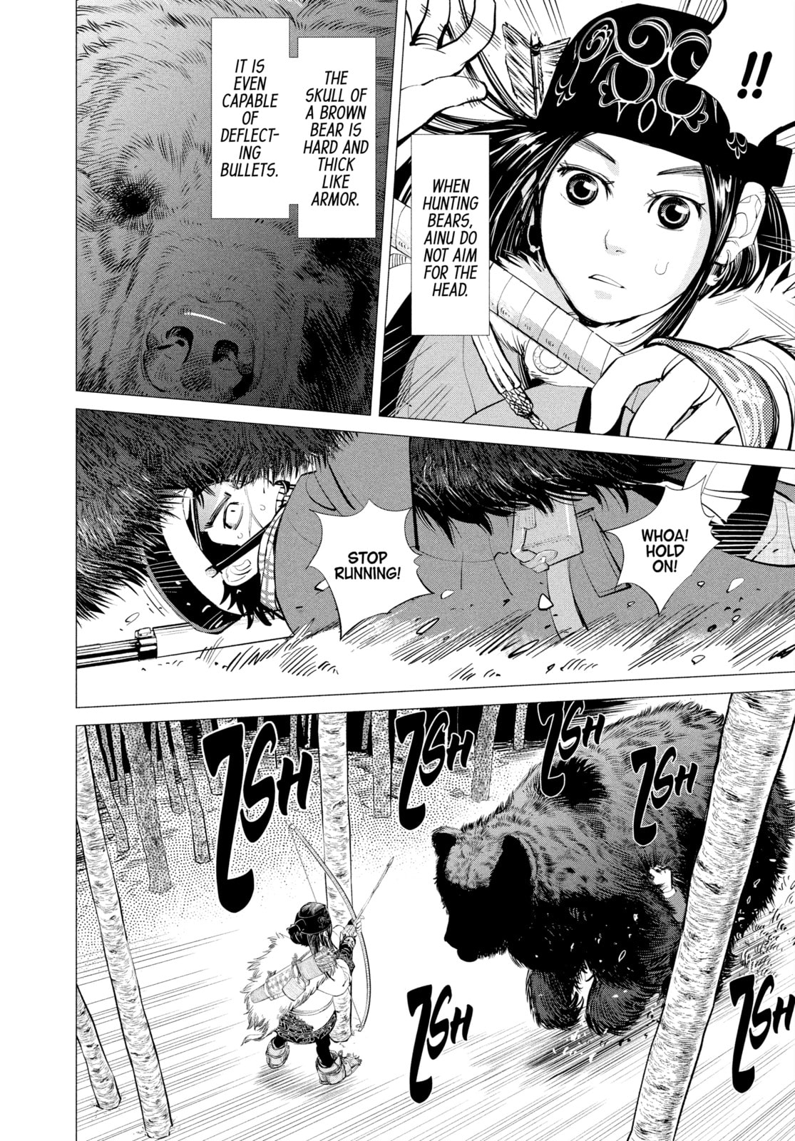 Golden Kamuy chapter 2, page 12