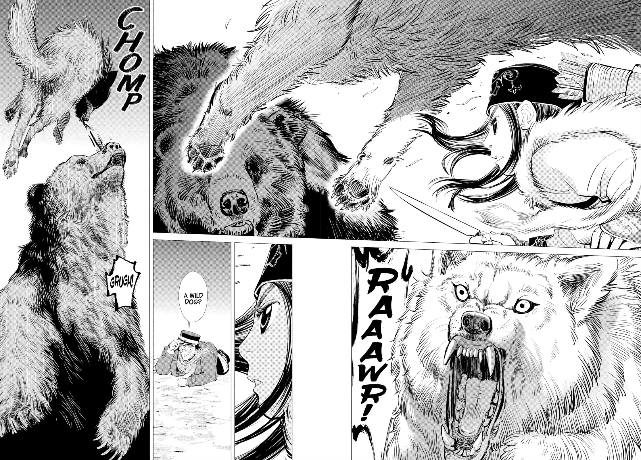 Golden Kamuy chapter 2, page 14