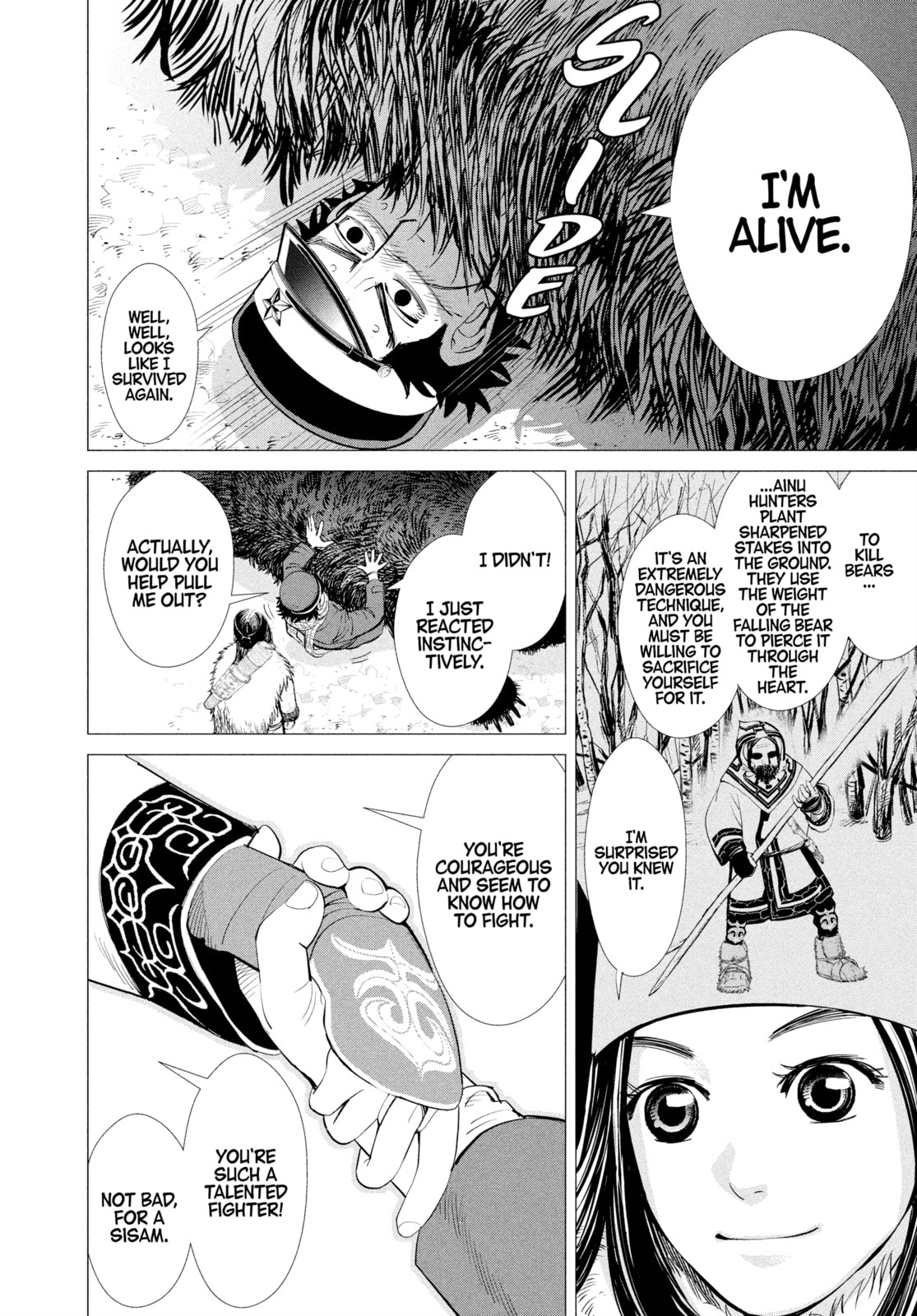 Golden Kamuy chapter 2, page 21