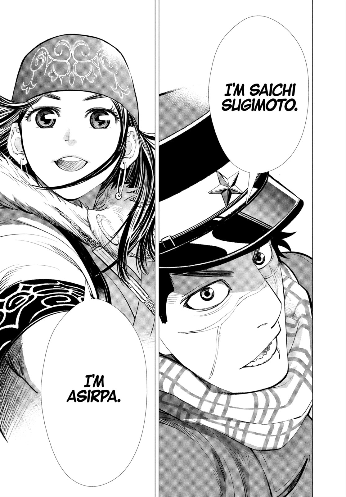 Golden Kamuy chapter 2, page 22