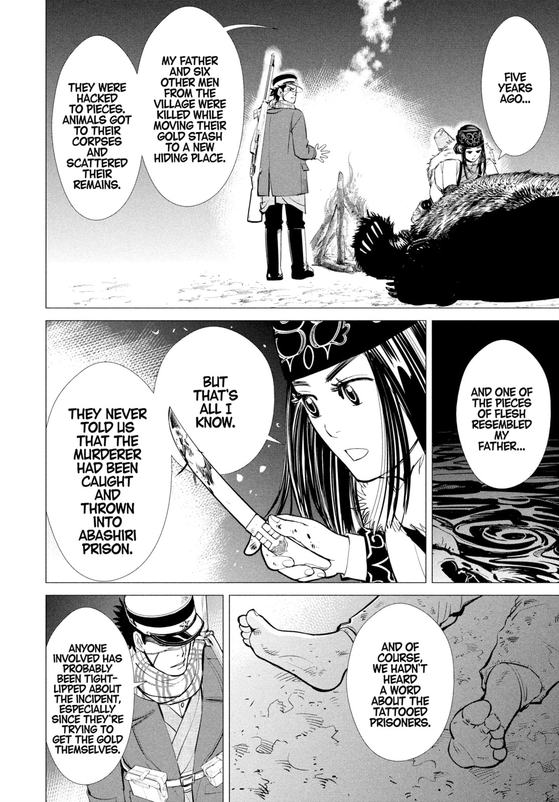 Golden Kamuy chapter 2, page 24