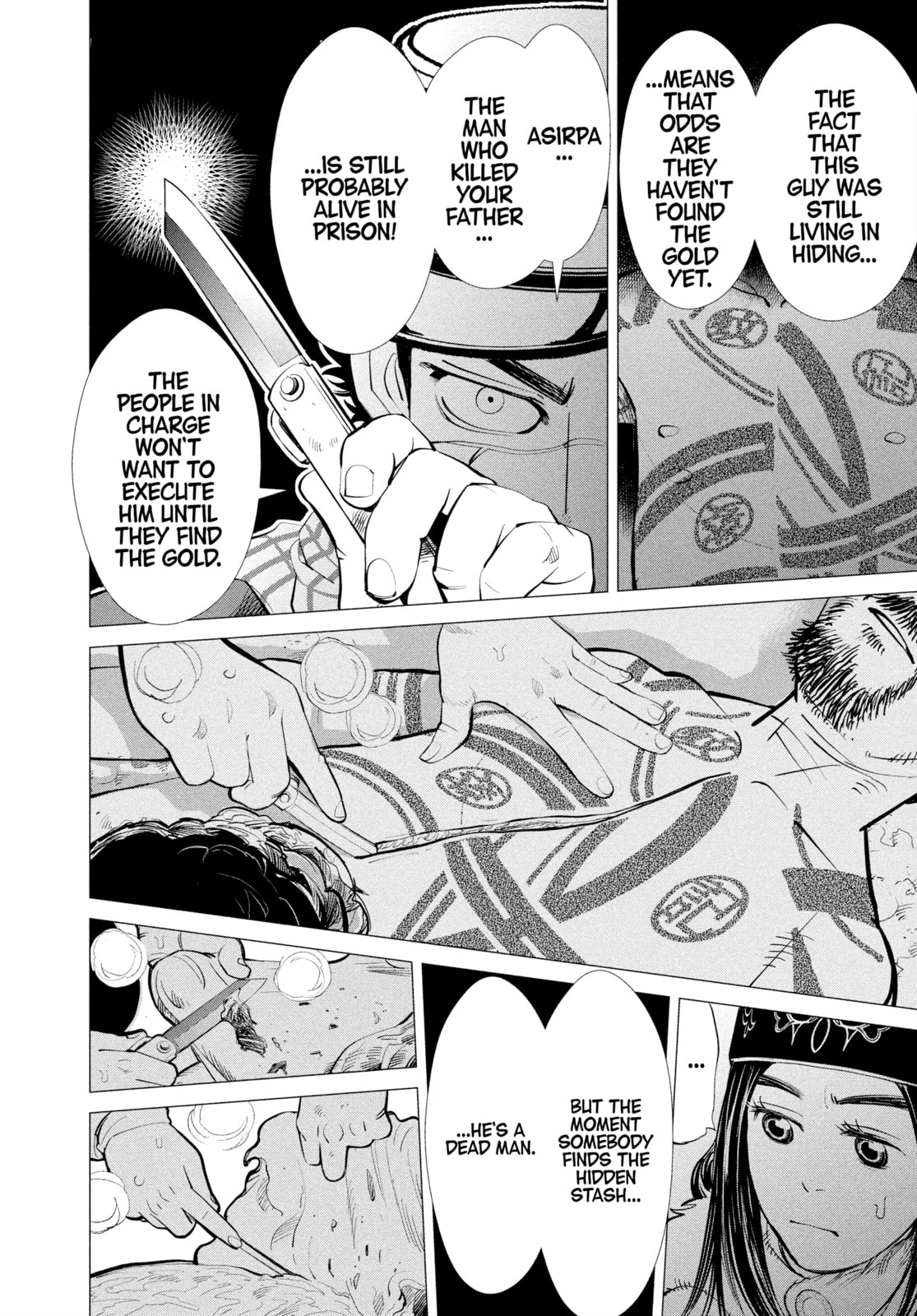 Golden Kamuy chapter 2, page 28