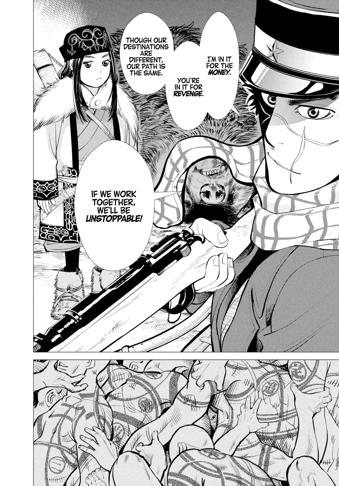 Golden Kamuy chapter 2, page 30