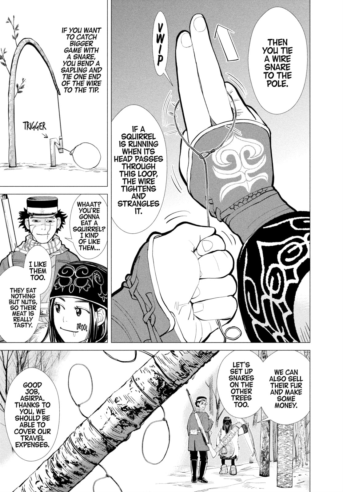 Golden Kamuy chapter 3, page 3