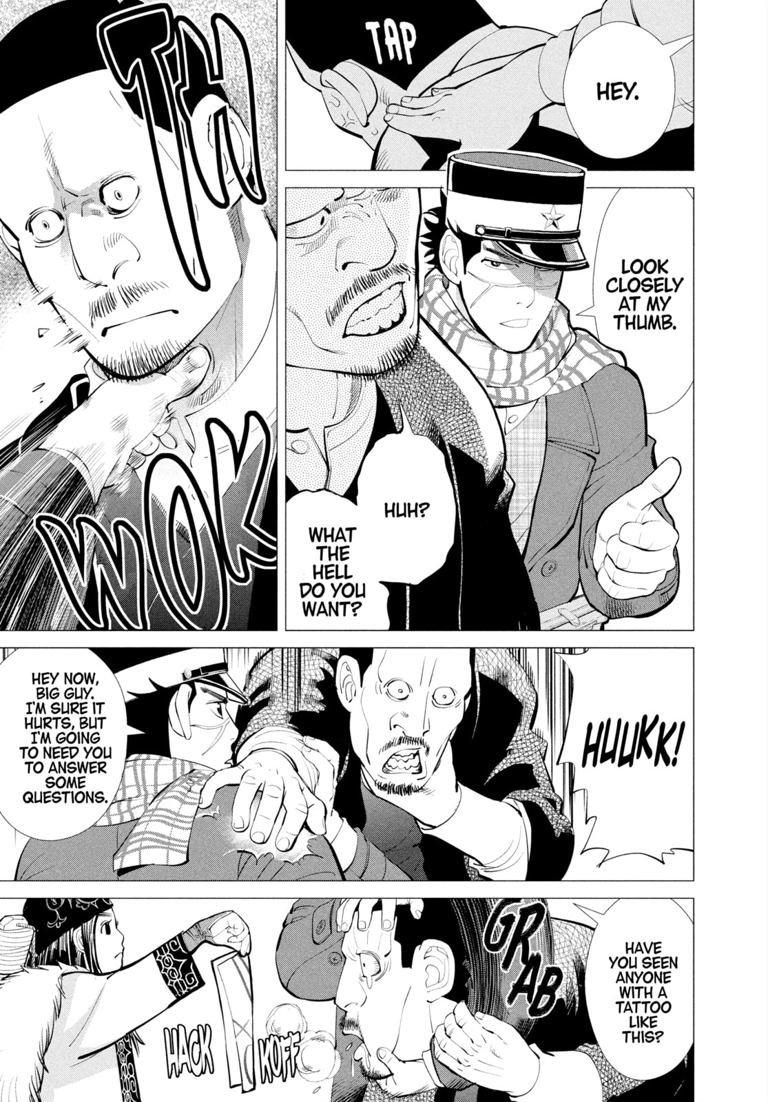 Golden Kamuy chapter 3, page 11