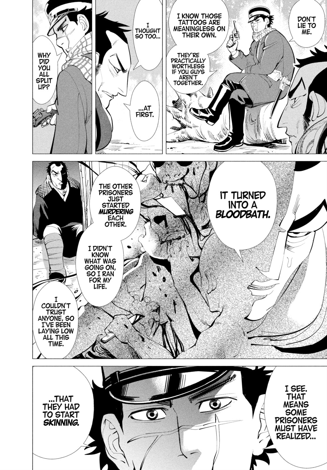 Golden Kamuy chapter 4, page 3