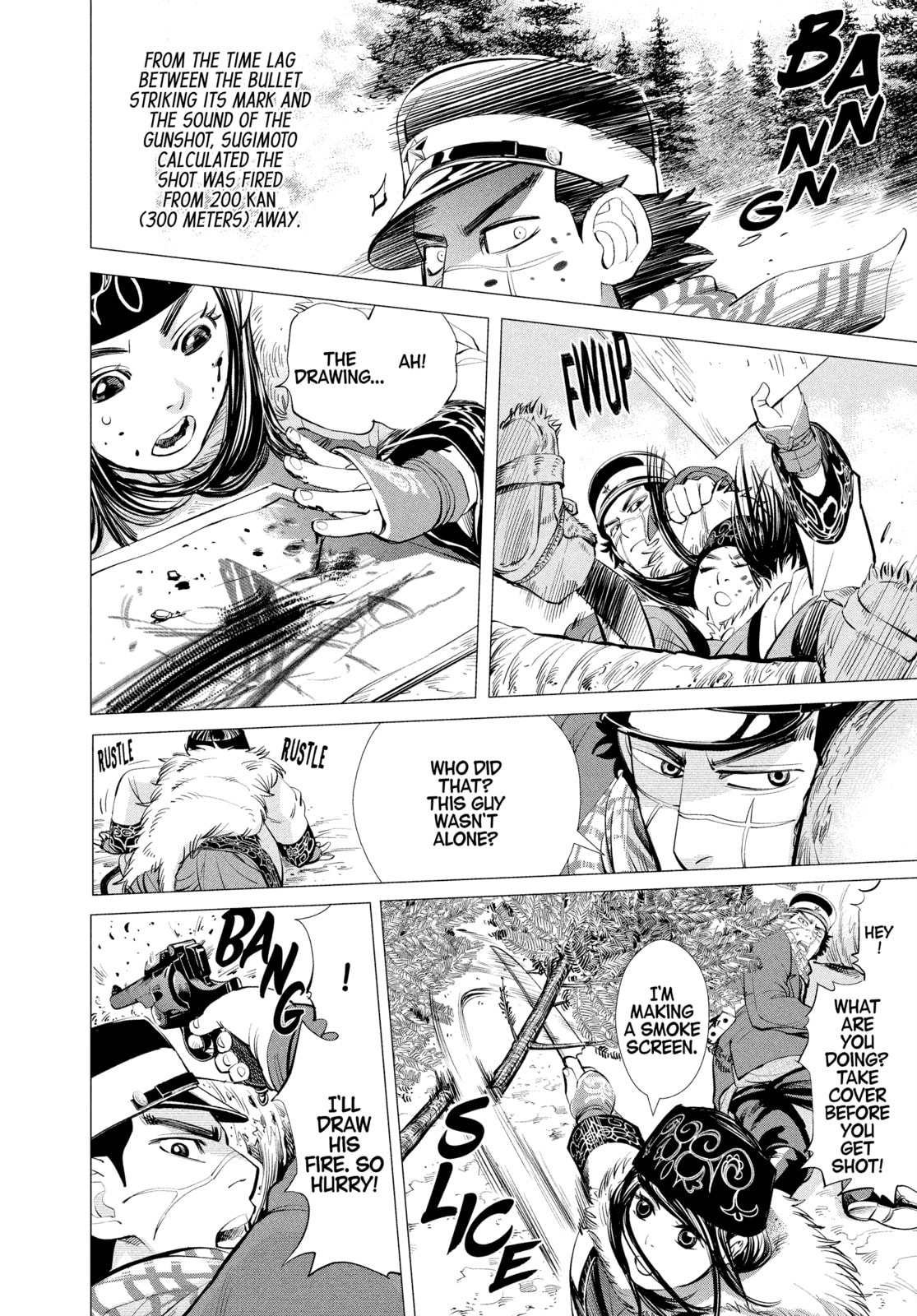 Golden Kamuy chapter 4, page 11