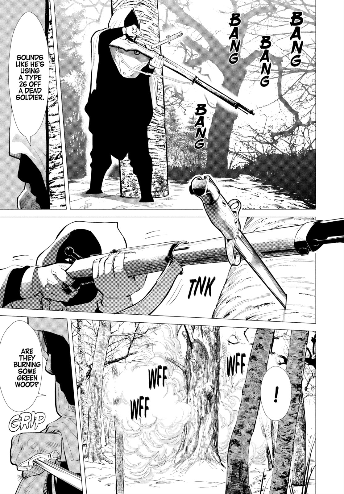 Golden Kamuy chapter 4, page 12