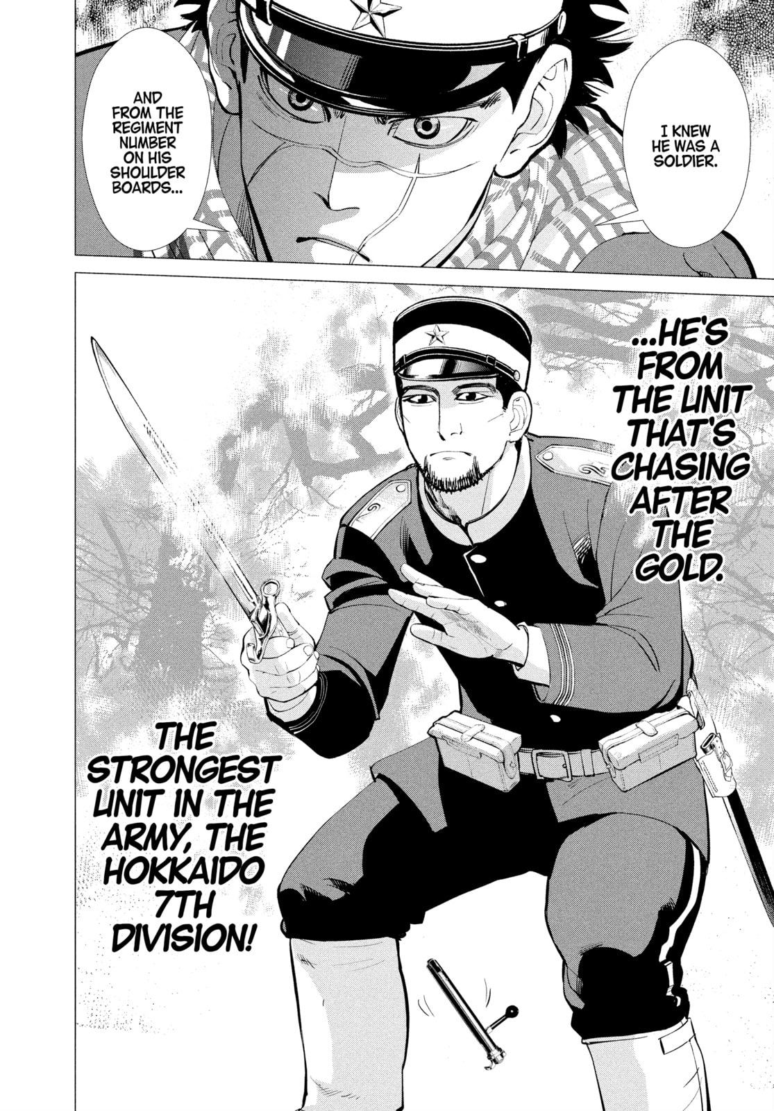 Golden Kamuy chapter 4, page 19