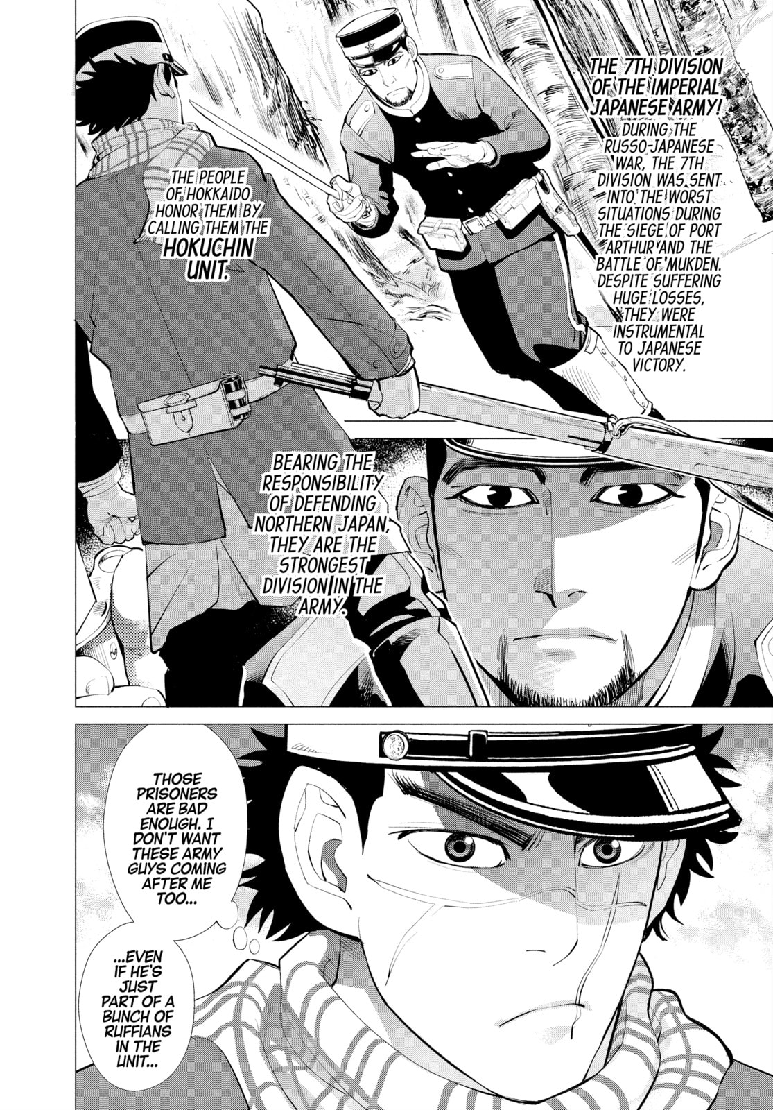 Golden Kamuy chapter 5, page 2