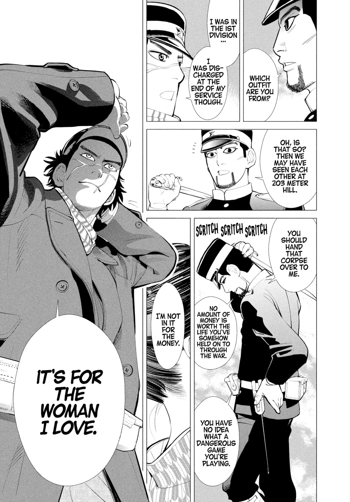 Golden Kamuy chapter 5, page 3