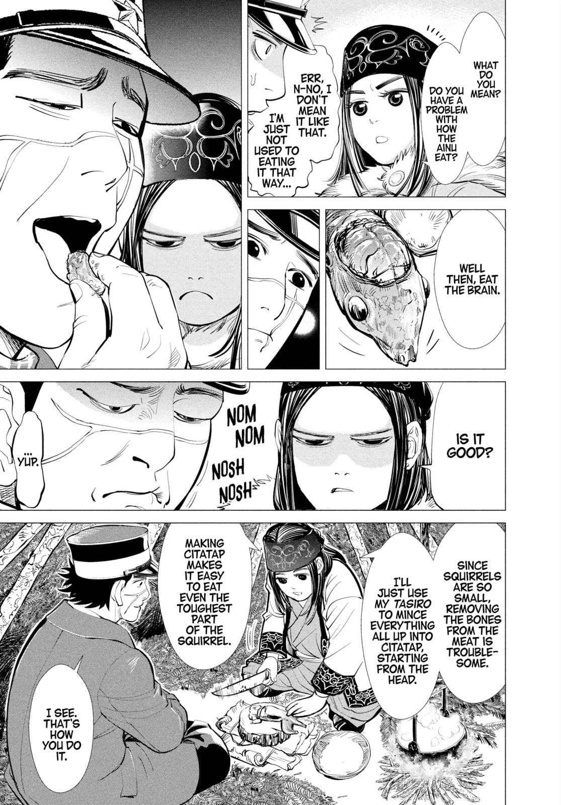 Golden Kamuy chapter 5, page 12