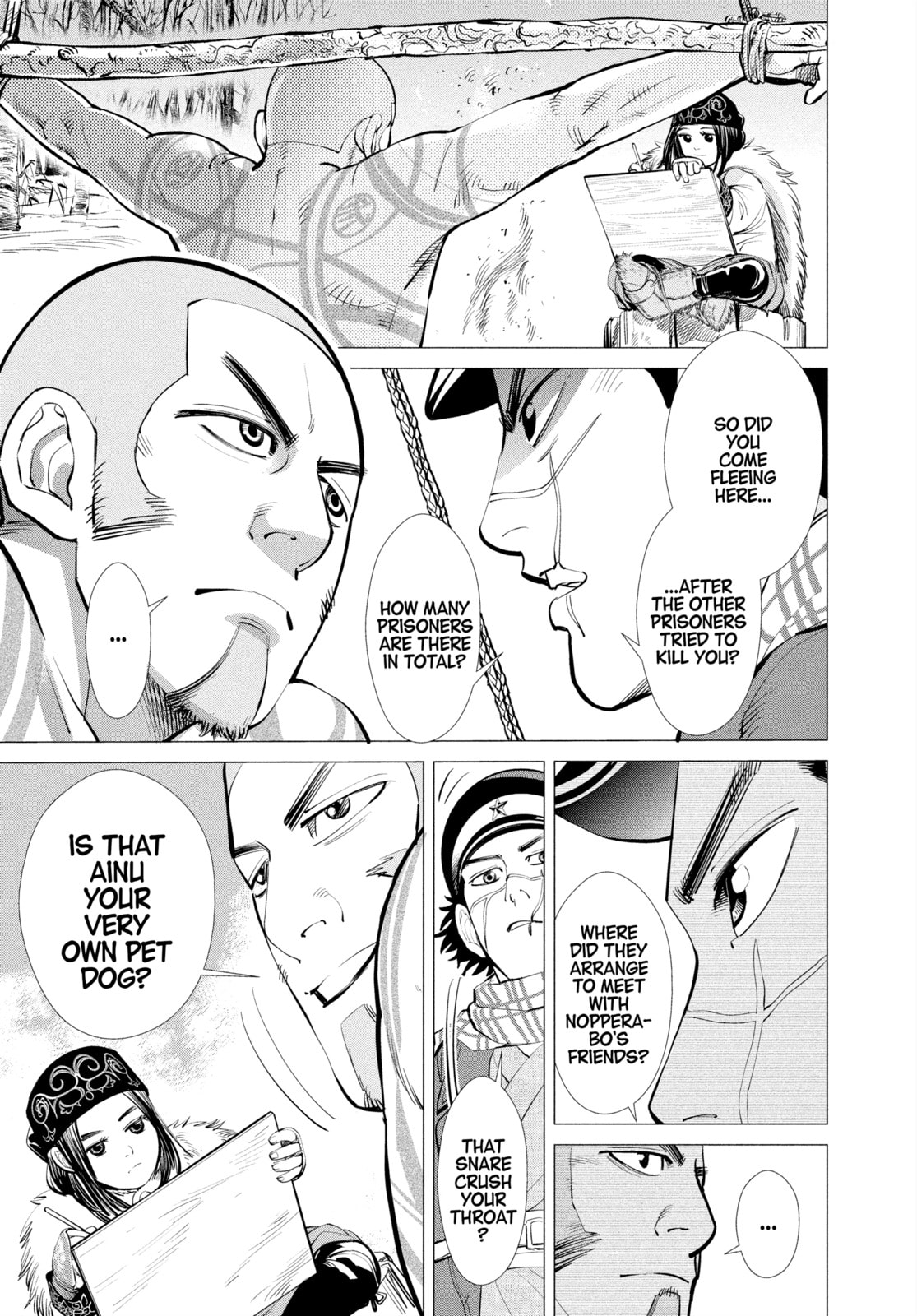 Golden Kamuy chapter 6, page 3