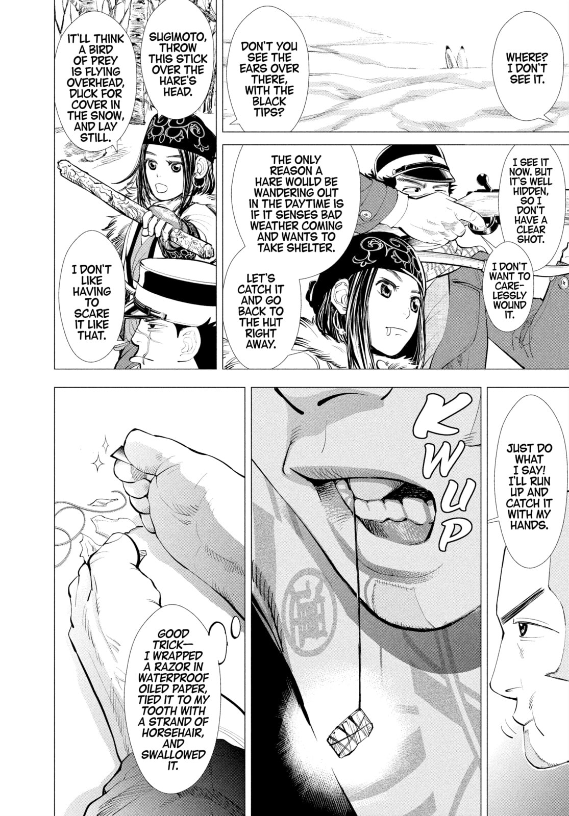 Golden Kamuy chapter 6, page 12