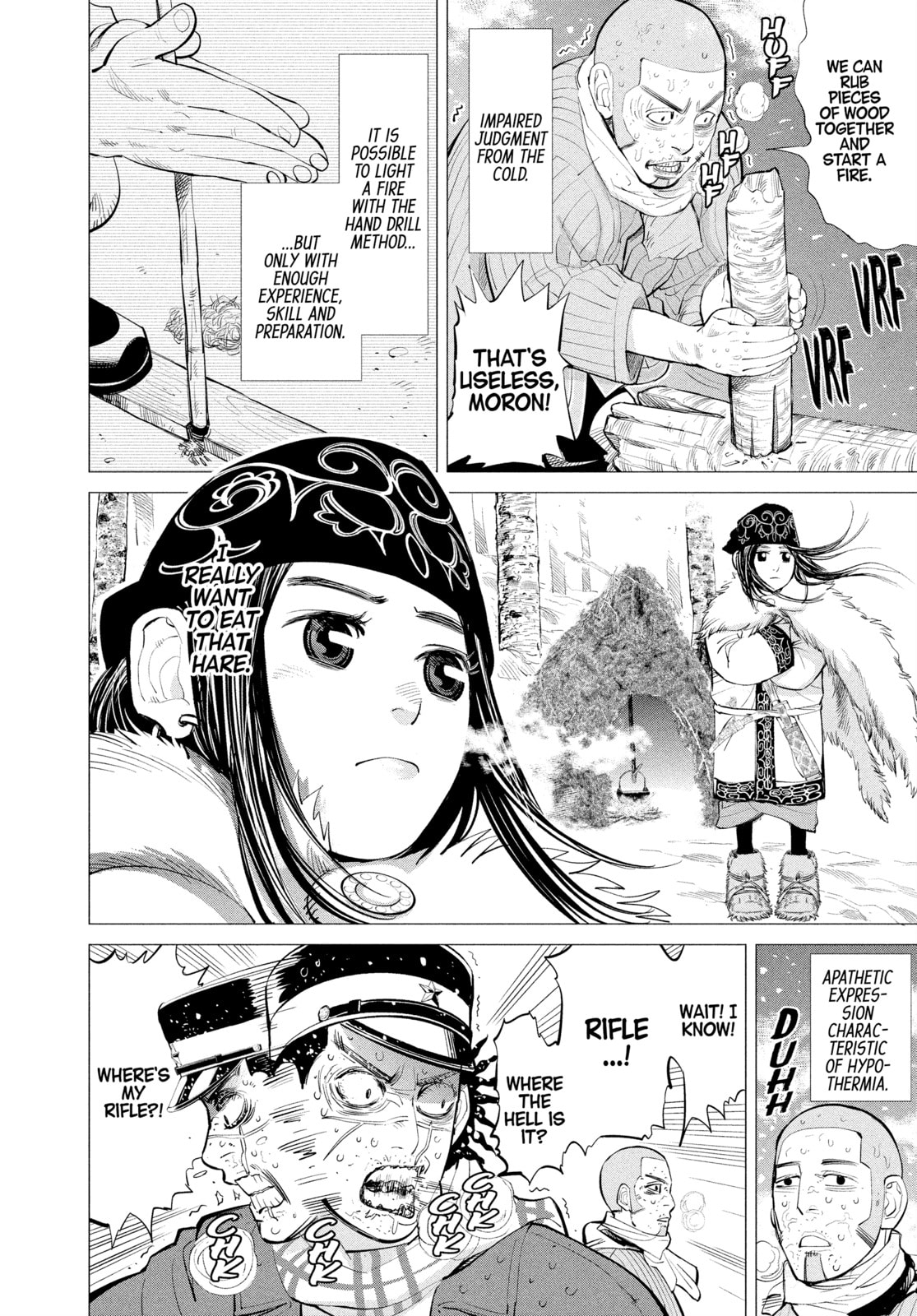Golden Kamuy chapter 7, page 4
