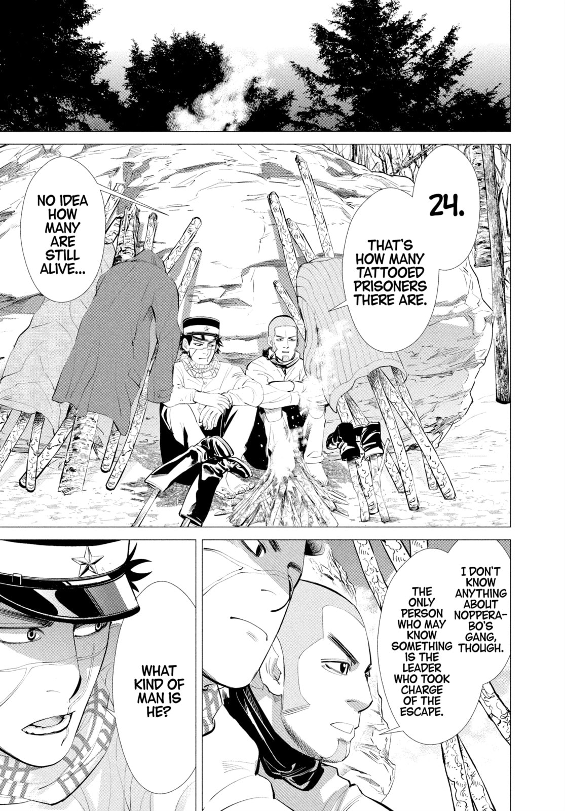 Golden Kamuy chapter 7, page 11