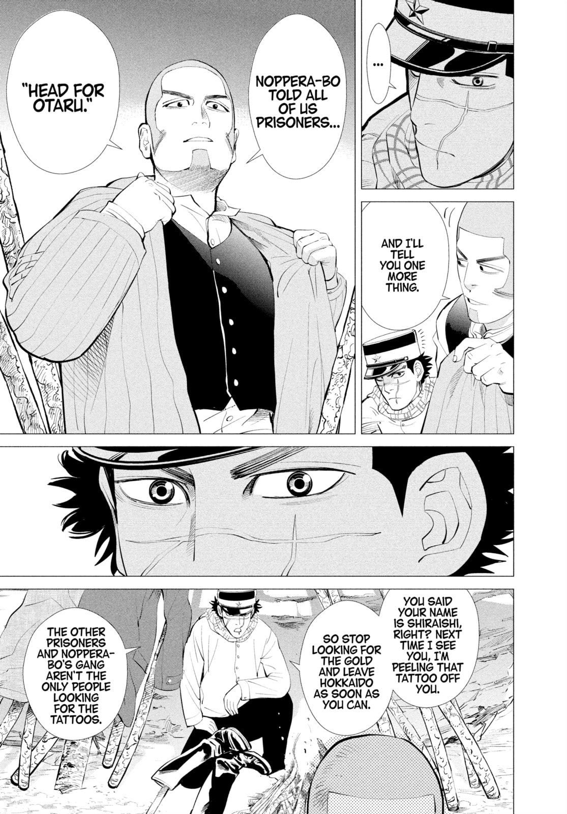 Golden Kamuy chapter 7, page 14