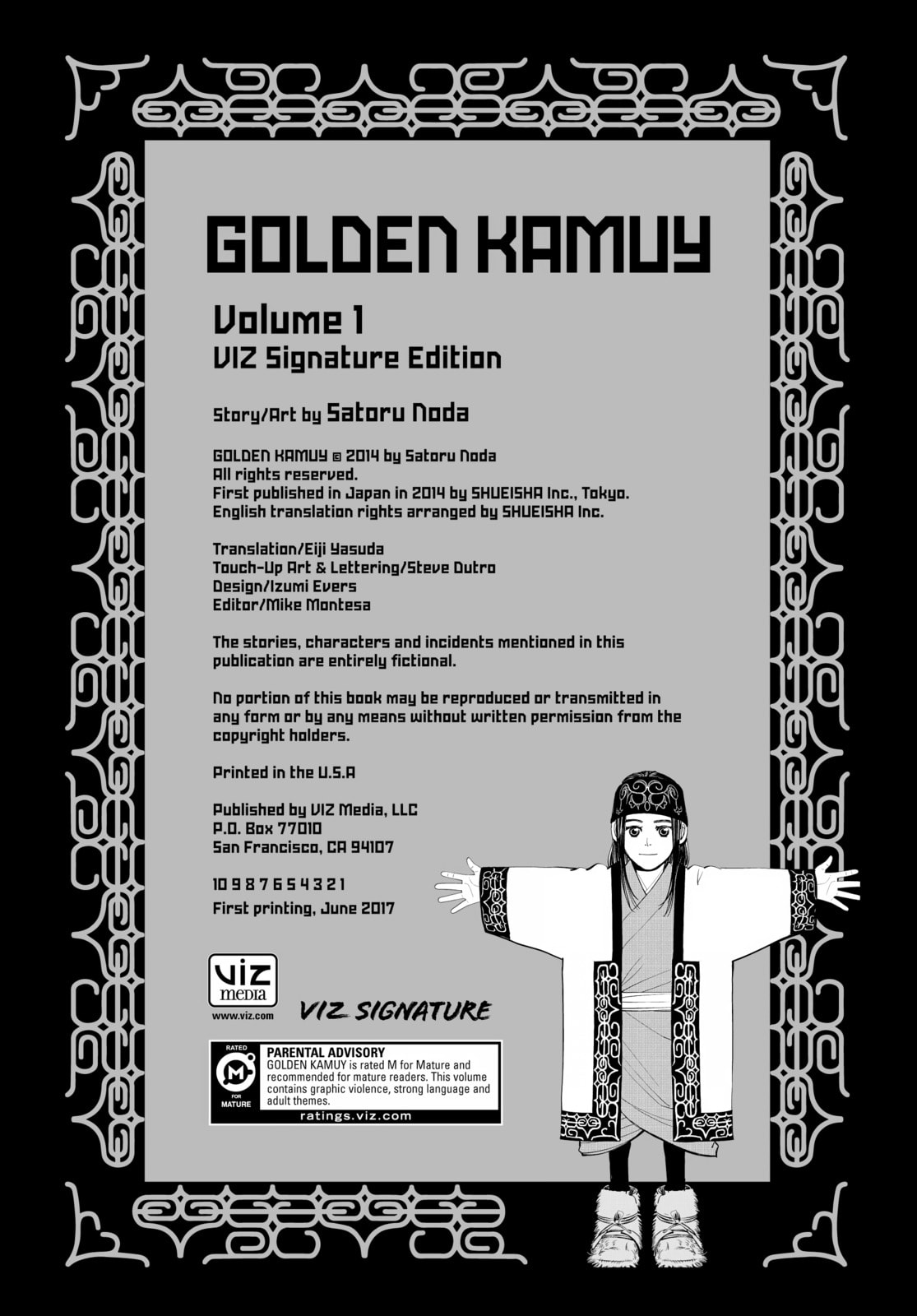 Golden Kamuy chapter 7, page 18