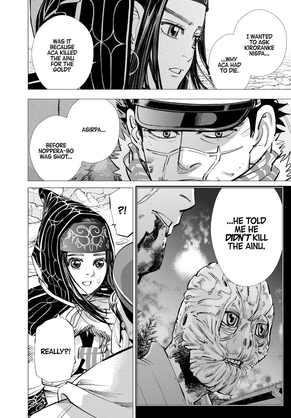 Golden Kamuy chapter 191, page 3