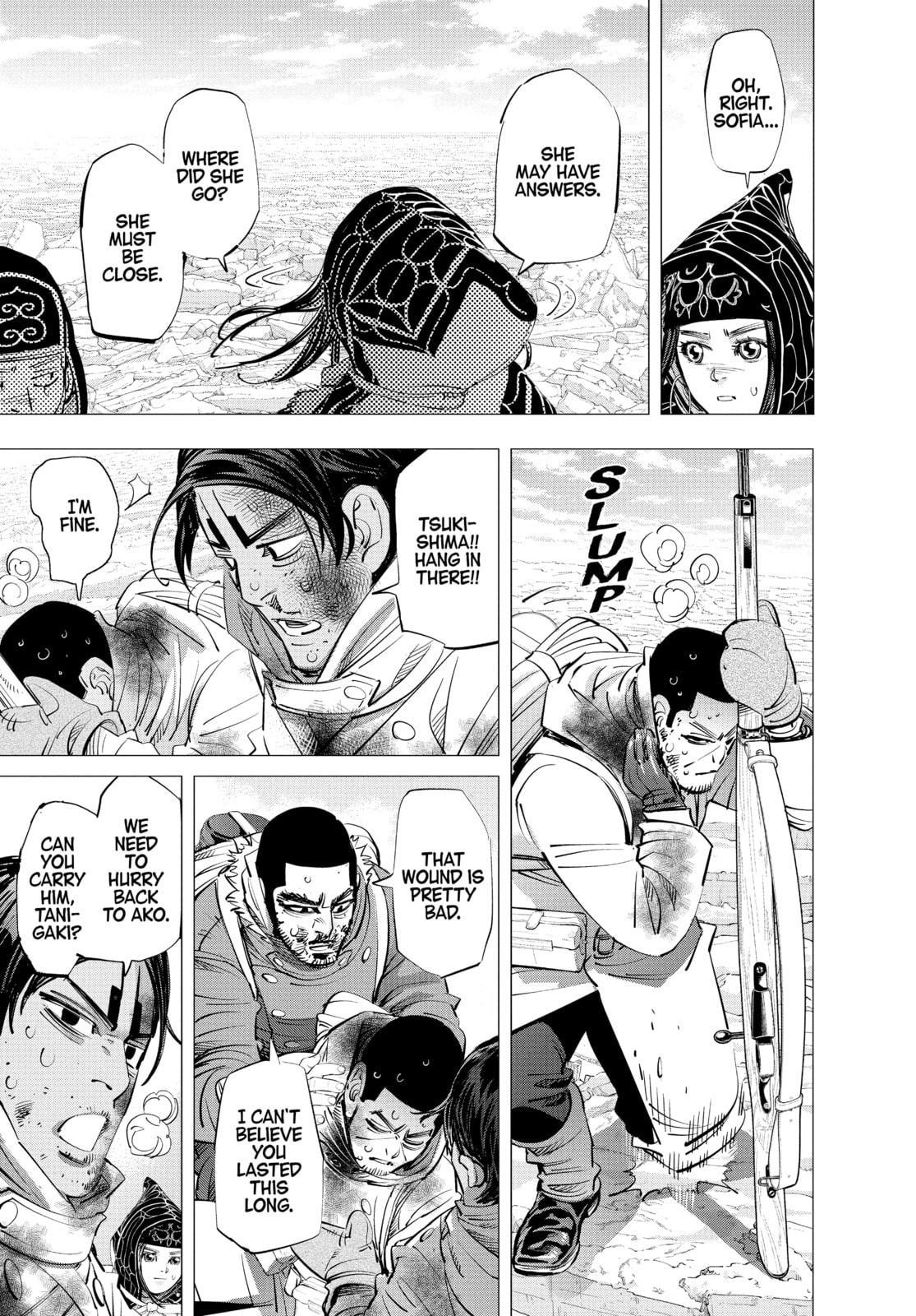 Golden Kamuy chapter 191, page 4