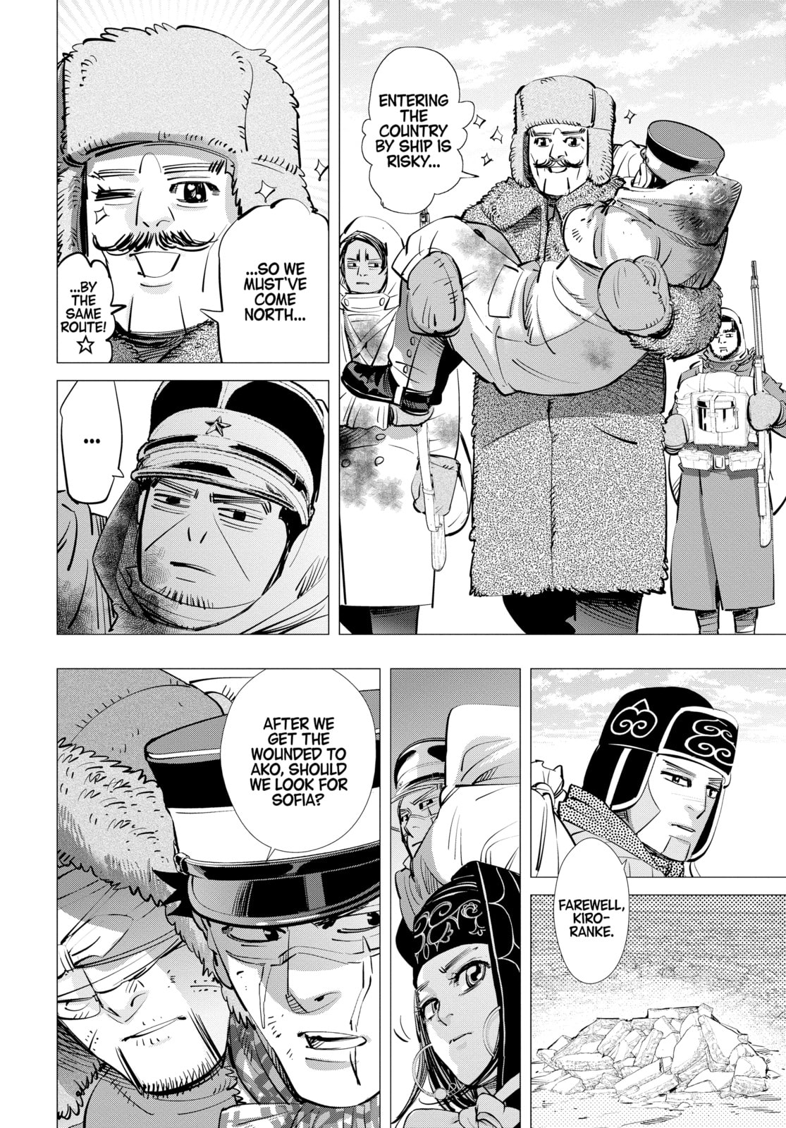 Golden Kamuy chapter 191, page 9