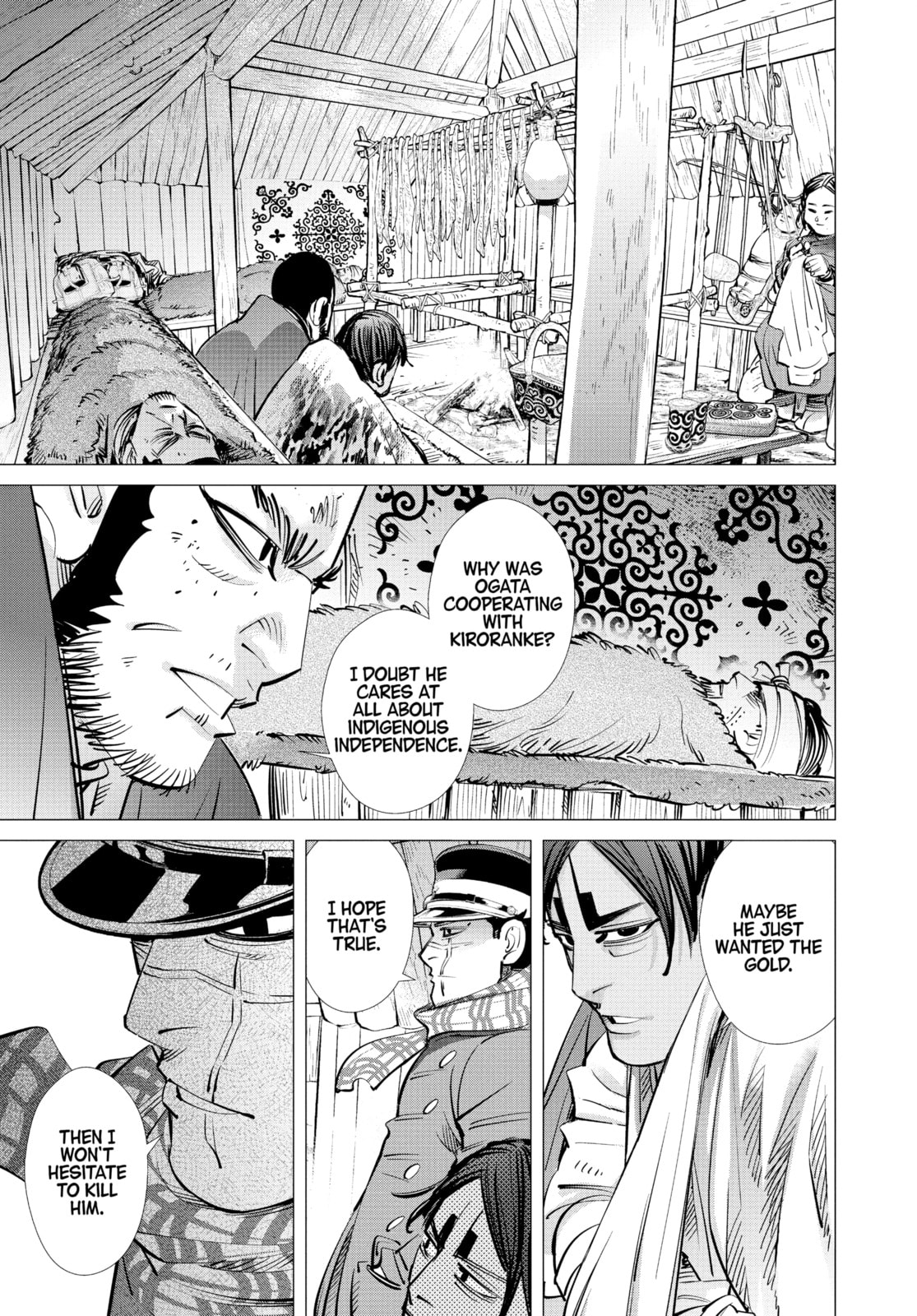 Golden Kamuy chapter 192, page 11