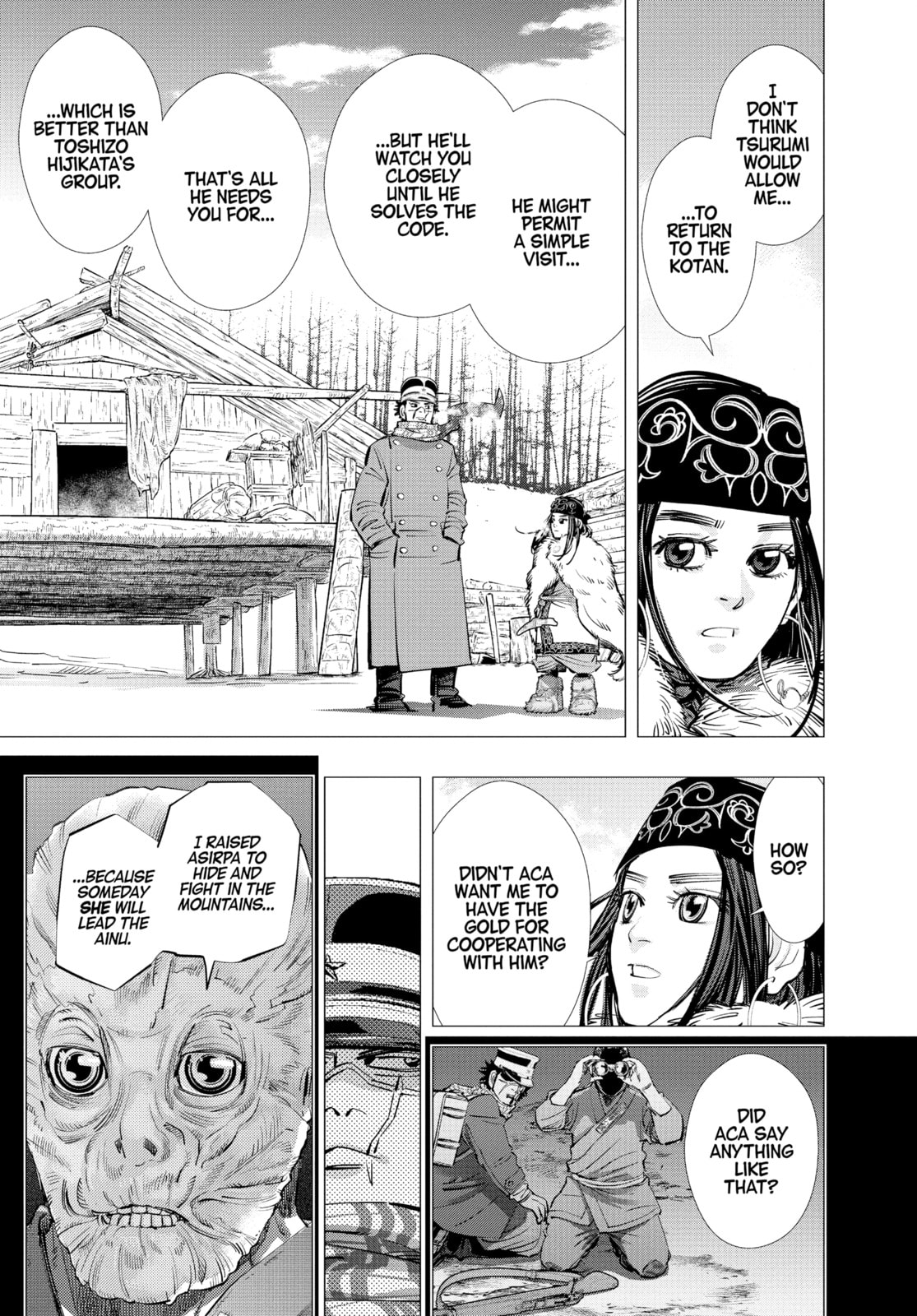 Golden Kamuy chapter 192, page 15