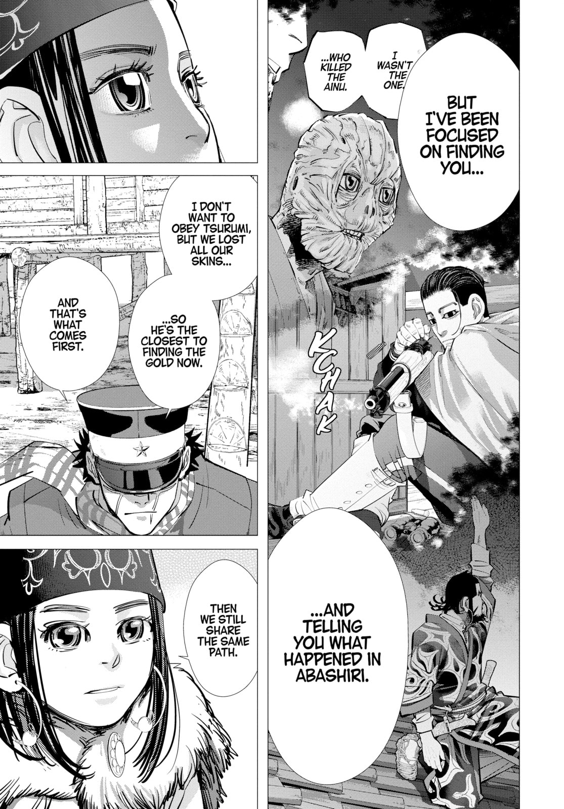 Golden Kamuy chapter 192, page 17