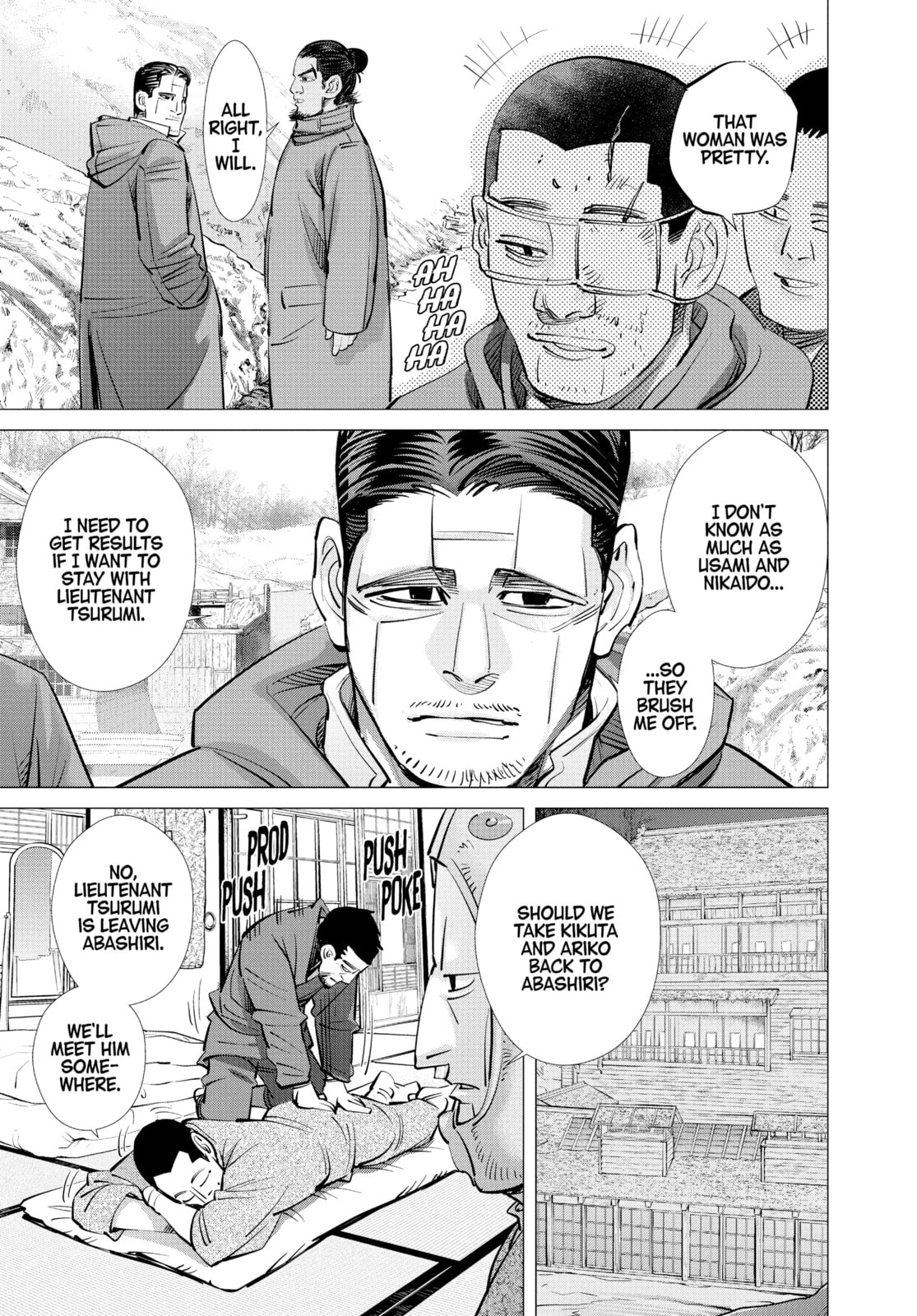 Golden Kamuy chapter 193, page 10