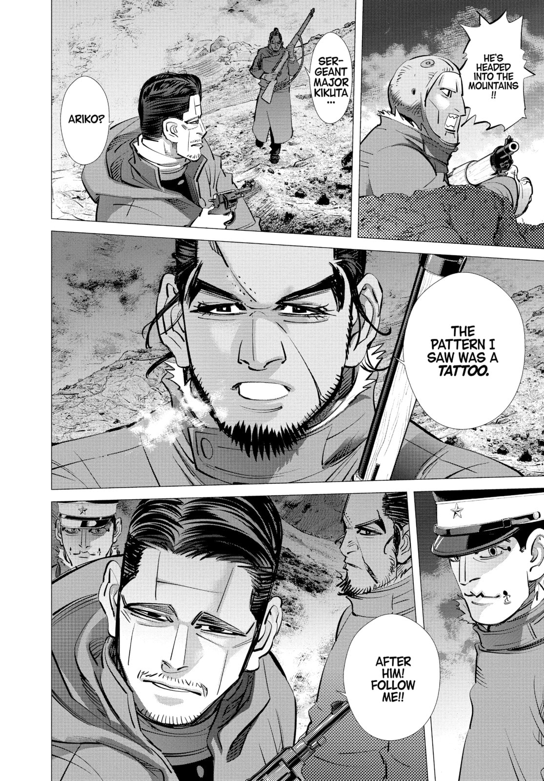 Golden Kamuy chapter 194, page 12