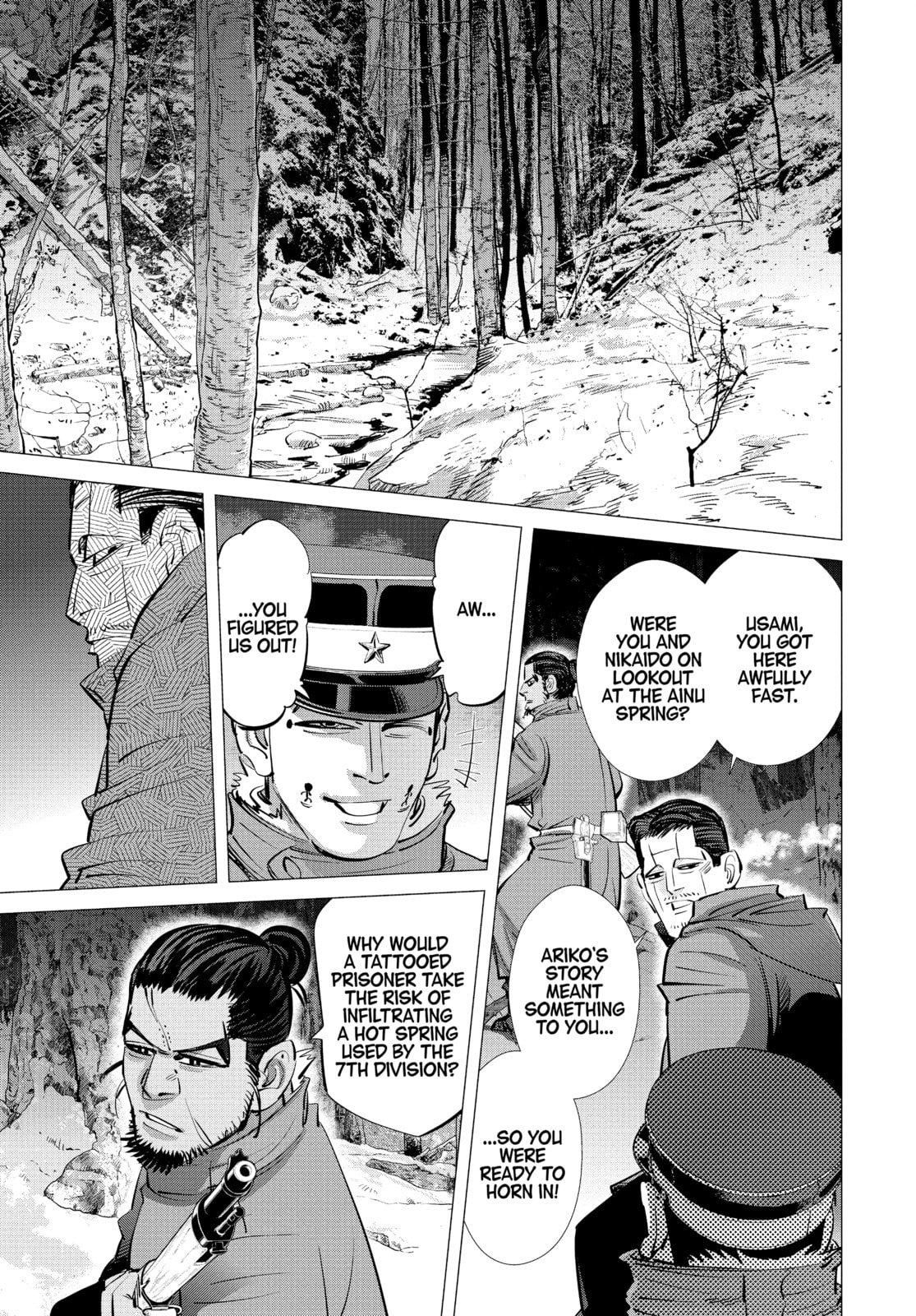 Golden Kamuy chapter 194, page 13